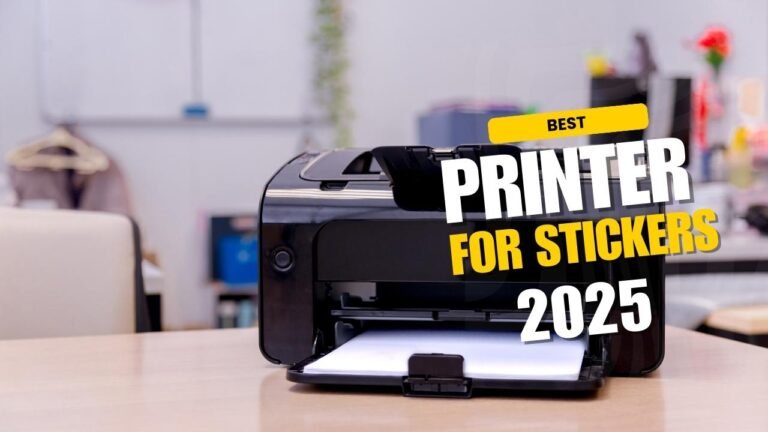 Best Printer for Stickers 2025 (Top Picks for Business & Creative Projects)